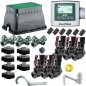 Kit di irrigazione automatica professionale Rain Bird a 6 zone da 9V per tubo da 32 mm, automazione dell'irrigazione