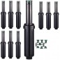Lot de 10 Arroseur Hunter SRM04 1/2'', arroseur turbine d'arrosage, portée 4,9 à 14 m, angle réglable Lot de 10 Arroseur Hunter SRM04 1/2'', arroseur turbine d'arrosage, portée 4,9 à 14 m, angle réglable