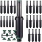 Set di 25 Irrigatore Hunter SRM04 1/2'', Irrigatore a Turbina, Portata da 4,9 a 14 m, Angolo Regolabile