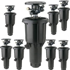 Lot de 8 arroseurs à impact escamotables Rain Bird MaxiPaw 1/2 et 3/4"