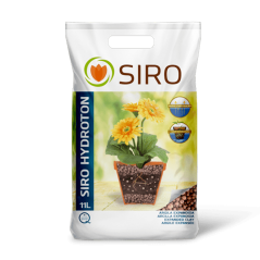 Argila Expandida 45L. Solo para Solos e Plantas. Substrato de Bola de Drenagem para Vasos, Jardins e Cultivos Hidropônicos.