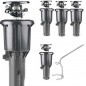 Set di 5 Irrigatore Rain Bird Maxipaw 1/2''-3/4'', Raggio 6,7 a 13,7 m, angolo regolabile