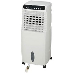 Enfriador de aire 3 en 1, 130W: Ventilador, Refrigerador y Humificador 32x30x72 cm