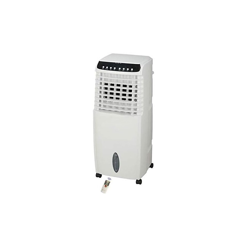 Climatiseur Mobile, 3 en 1 Refroidisseur d'Air Évaporatif avec Télécommande, 3 Vitesses 130W: Ventilateur, Refroidisseur