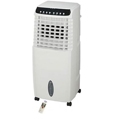 Climatiseur Mobile, 3 en 1 Refroidisseur d'Air Évaporatif avec Télécommande, 3 Vitesses 130W: Ventilateur, Refroidisseur