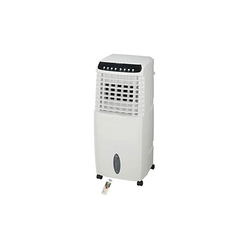 Raffrescatore d'aria 3 in 1, 130W: ventilatore, raffrescatore e umidificatore 32x30x72 cm