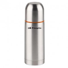 Thermos liquide Orbegozo en acier inoxydable. Capacité 150 ml - Deux tasses