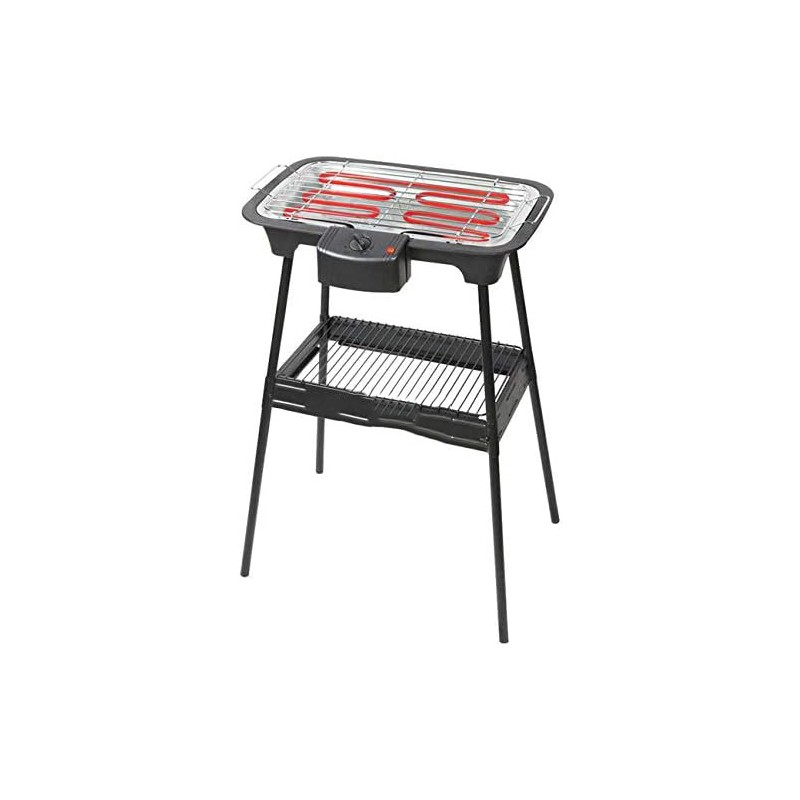 Barbecue électrique 37x21x71 cm 2000W avec support