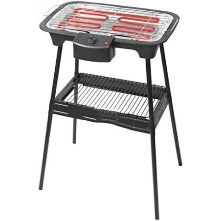 Barbecue électrique 37x21x71 cm 2000W avec support