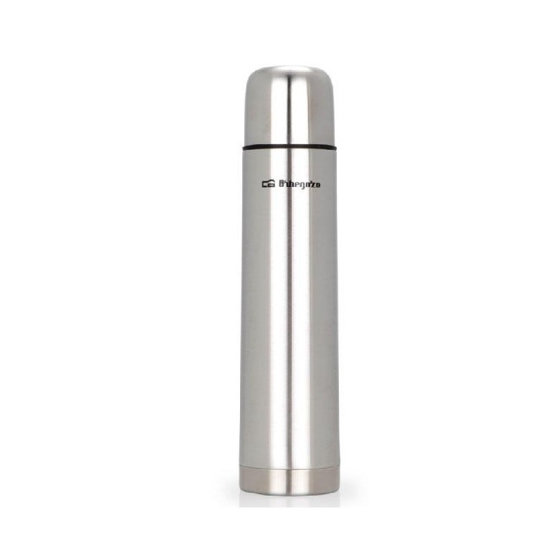 Thermos liquide Orbegozo en acier inoxydable. Capacité 1000ml Thermos liquide Orbegozo en acier inoxydable. Capacité 1000ml