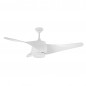 Orbegozo 132cm Ceiling Fan with LED Light, 3 Curved Design Blades, 3 Speeds, 70W, White