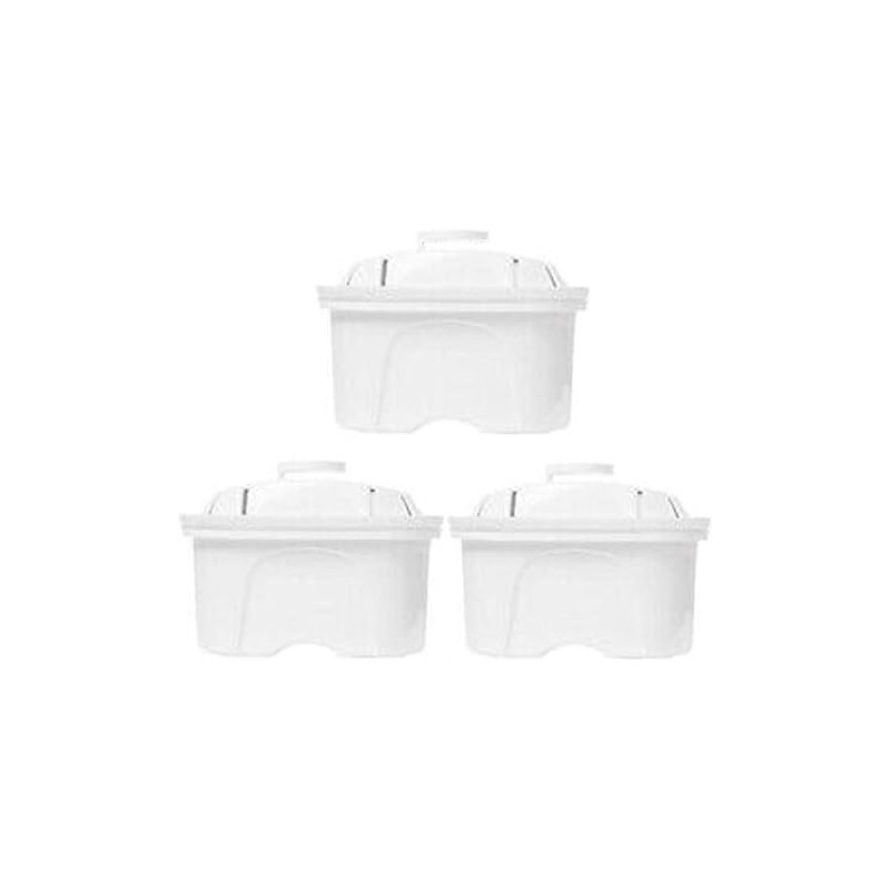 Pacote de 3 filtros de substituição para jarros Brita, Suinga, BWT e purificadores de água domésticos Pacote de 3 filtros de substituição para jarros Brita, Suinga, BWT e purificadores de água domésticos