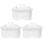 Pacote de 3 filtros de substituição para jarros Brita, Suinga, BWT e purificadores de água domésticos Pacote de 3 filtros de substituição para jarros Brita, Suinga, BWT e purificadores de água domésticos