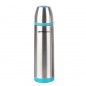 Orbegozo liquid thermos. Capacity 350 ml. Manufactured in STAINLESS STEEL. Orbegozo liquid thermos. Capacity 350 ml. Manufactured in STAINLESS STEEL.
