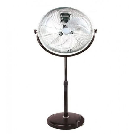 Ventilador de pie 90W 40cm 3 velocidades Silencioso - Ventilador potente con altura ajustable