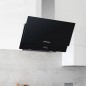 Orbegozo black glass decorative hood. Energy class C. 105W motor. 3 power levels. Orbegozo black glass decorative hood. Energy class C. 105W motor. 3 power levels.