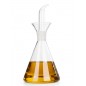 Bouteille en Verre pour Huile d'olive et Vinaigre 250ml Orbegozo. Embout buccal amovible. Conception anti-goutte