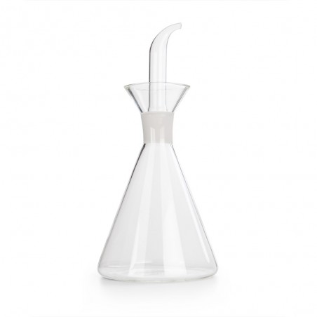Orbegozo 125 ml Öler aus Glas. Abnehmbarer Ausguss. Tropffreies Design.