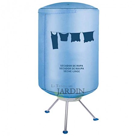 Portable Electric Clothes Dryer, 1000W, Large Capacity, 10kg, Double-Layer Round Drying Rack, 60x160cm