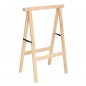Folding Wooden Easel for Carpentry and DIY 100x73.5 cm | Ideal for Assembling Boards and Cutting Wood
