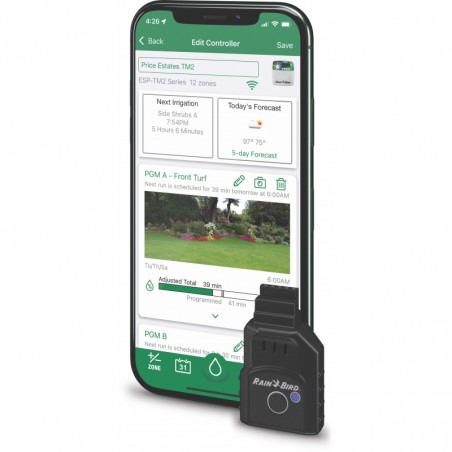 Módulo WIFI Rain Bird LNK-2, control por internet del riego automático