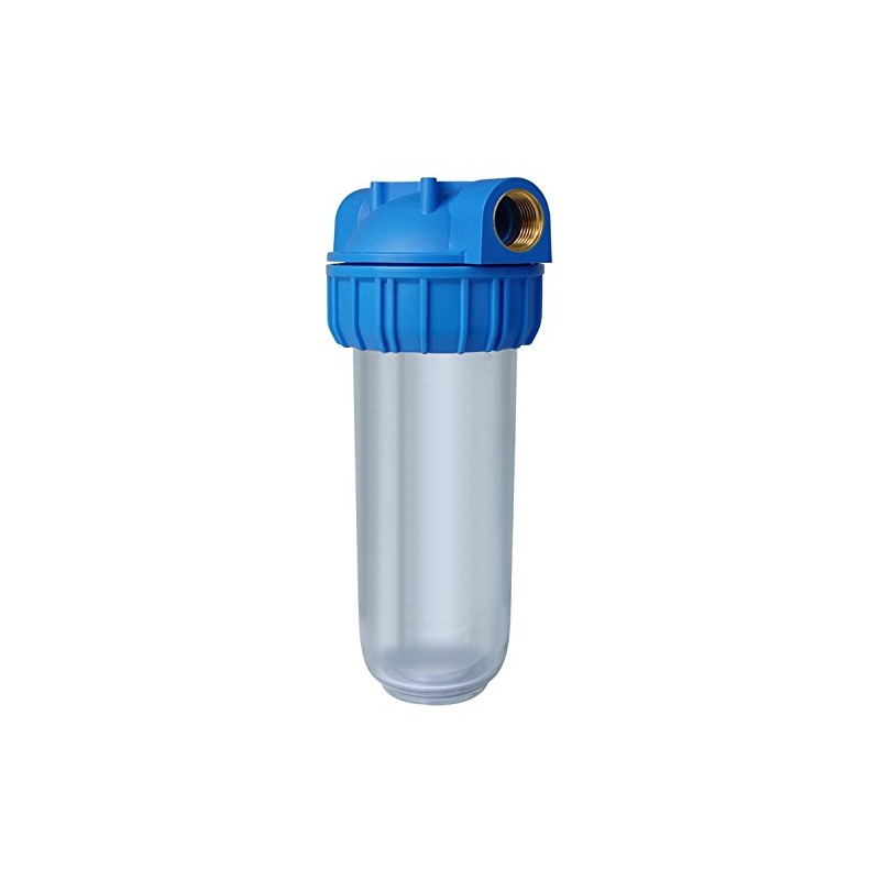 Sedimentfilter 50 Mikron 10''. Enthält einen 50 Mikron Sedimentfiltereinsatz und ein Gehäuse Sedimentfilter 50 Mikron 10''. Enthält einen 50 Mikron Sedimentfiltereinsatz und ein Gehäuse
