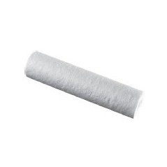 Suporte de cartucho para filtros de sedimentos de 1" (50 mícrons). Inclui filtro e suporte de filtro.