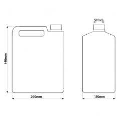 Kondensatortrommel 10 liter für die Klimaanlage