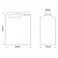 Lot de 2 Réservoir d' eau 10 litres pour condensateur. Utile pour la climatisation, Bidon d'eau potable sans BPA Lot de 2 Réservoir d' eau 10 litres pour condensateur. Utile pour la climatisation, Bidon d'eau potable sans BPA