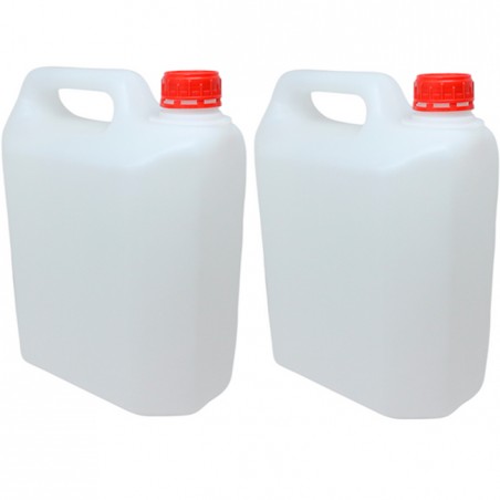 Set di 4 Serbatoi d'Acqua de 10 litres pour climatisation. Pichet plastique alimentaire 10 litres, stockage et transport