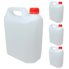 Set di 4 Serbatoi d'Acqua de 10 litres pour climatisation. Pichet plastique alimentaire 10 litres, stockage et transport