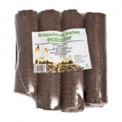 Briquettes de Bois Écologiques Chêne 7 Kg – Briquettes pour Cheminée, Combustible Naturel pour Poêles et Cheminées