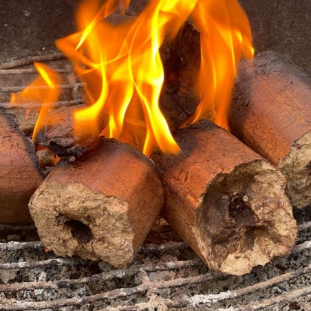 Briquettes de bois de chêne écologiques 7 kg