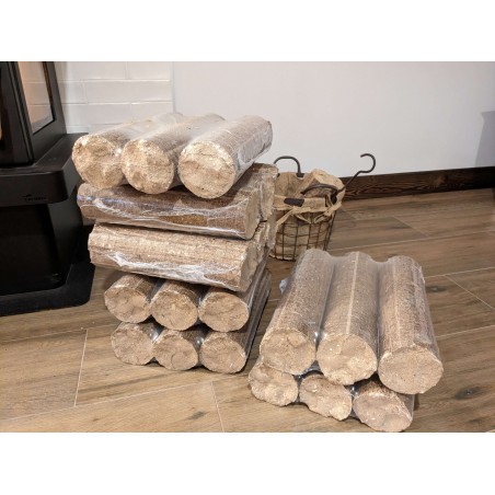 Ökologische Eichenholzbriketts 7 kg