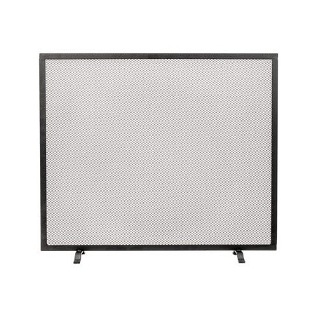 Pare-étincelles de cheminée 1 panneau 60x50 cm, grille de protection métallique contre les étincelles, écran de sécurité pour ch