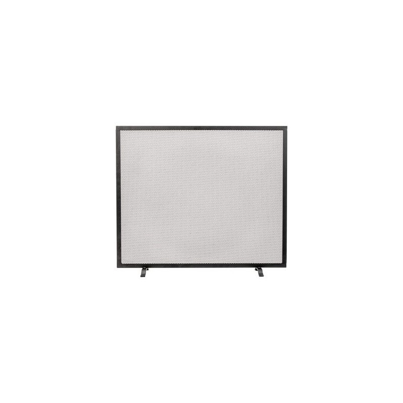 Parascintille per Camino 1 Pannello 60x50 cm, Parascintille in Metallo, Schermo di Sicurezza per Camini