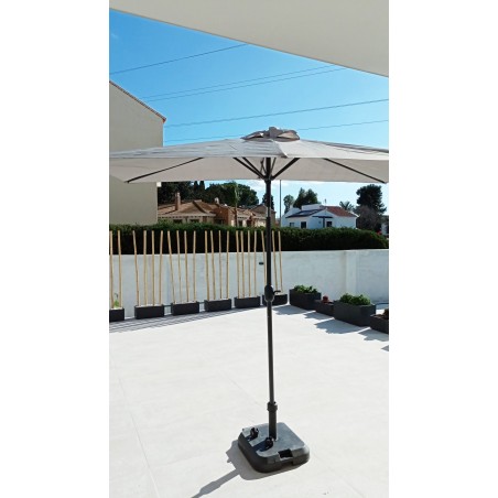 Confezione da 15 tutori decorativi in bambù 180 cm, 30/40 mm, tutori rotondi in legno, paletto da giardino, separazione degli am