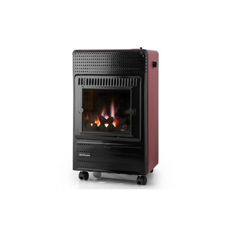 Estufa a Gas Butano o Propano HBF95 Orbegozo, Imitación leña, 3500W, Clase A, Apagado de Seguridad Estufa a Gas Butano o Propano HBF95 Orbegozo, Imitación leña, 3500W, Clase A, Apagado de Seguridad