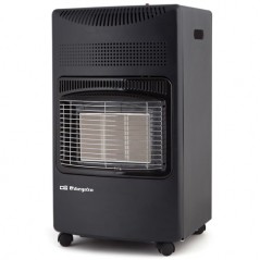 Chauffage d’appoint au Gaz, Poêle à gaz HBF73 Orbegozo 4200W Fold, Céramique, Triple système de Sécurité