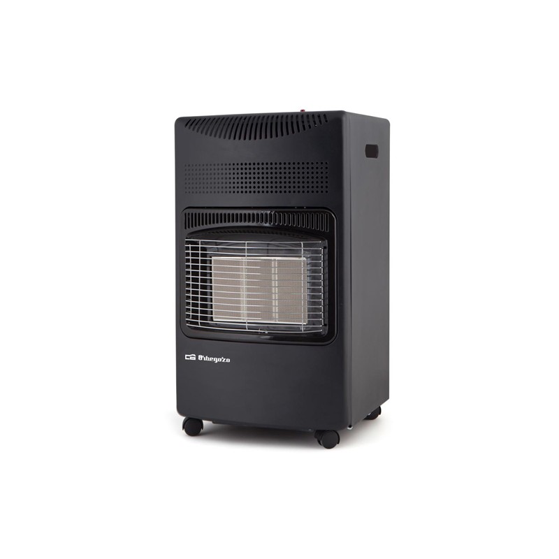 Estufa cerámica a gas HCE73 Orbegozo, 4200W, 3 Niveles de potencia, Calentador de Gas Butano o Propano