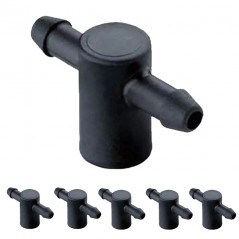 500 Stück Adaptern mit 2 Ausgängen von 3 mm für Idrop-Tropfer, ideal für Mikroschläuche