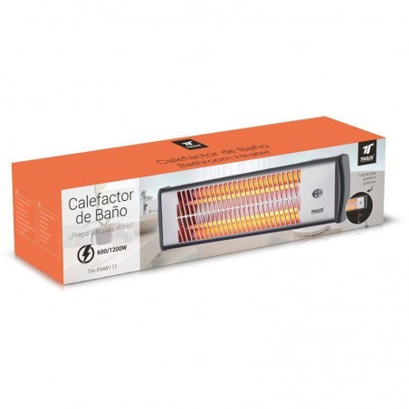 Calefactor mural cuarzo 600-1200W