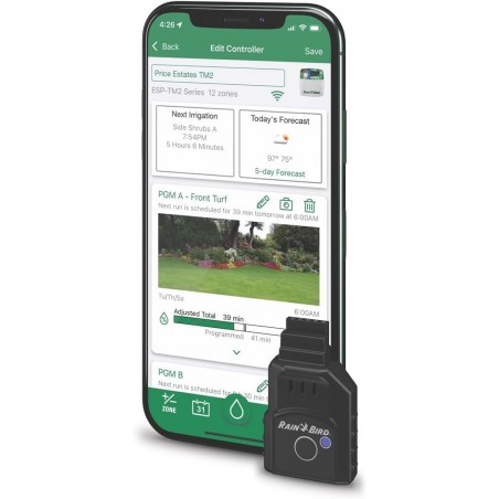 Programador riego Wifi Rain Bird ESP-TM2 6 zonas exterior + LNK