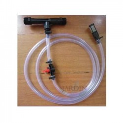 Venturi-Düngerinjektor 50 mm 1 1/2''. Durchflussmenge 49 bis 680 l/h. 1 1/2'' Gewinde. Düngerinjektor mit Schlüssel