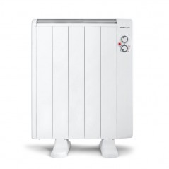 Radiateur Electrique Basse Consommation 5 éléments 800W Orbegozo, pieds d'appui inclus, télécommande, minuterie