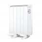 Radiateur Electrique Basse Consommation 5 éléments 800W Orbegozo, pieds d'appui inclus, télécommande, minuterie