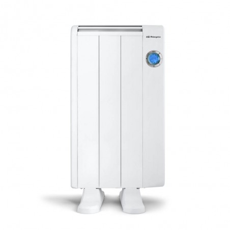 Orbegozo emettitore termico 3 elementi senza olio. Potenza 500 W. Corpo in alluminio. Cronotermostato digitale.