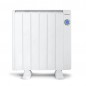 Radiateur Electrique Basse Consommation 6 éléments 1000W Orbegozo, mural ou au sol, télécommande, minuterie Radiateur Electrique Basse Consommation 6 éléments 1000W Orbegozo, mural ou au sol, télécommande, minuterie