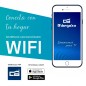 Orbegozo emettitore termico 5 elementi 800W. Connessione wireless WIFI tramite APP. Intervallo di temperatura: 7ºC - 35ºC.
