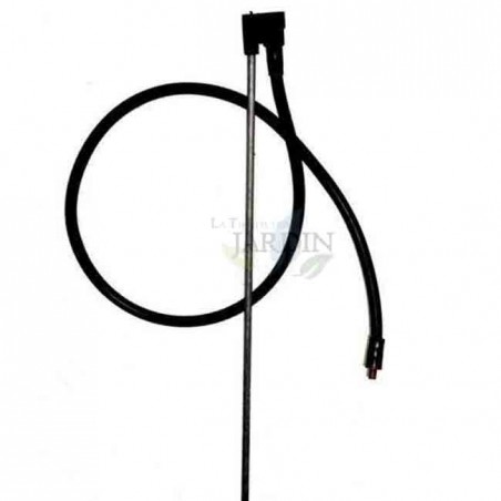 Suporte galvanizado de 1,2 m para sprinklers de 1/2"